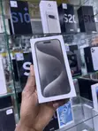 New Apple iPhone 15 Pro 256GB Nature Titanium - 2