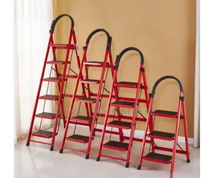 MSA Red Aluminium 6-Step Ladder