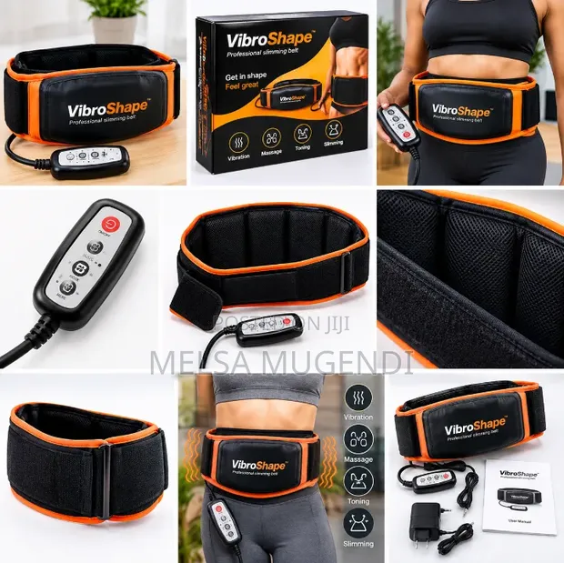 Electric Abdominal Slimming & Vibration Massage Belt - 1