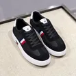 Vatu vya Tommy Hilfiger vya Kawaida vya Ngozi Vilivyofungwa - 1
