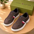 Vatu vya Tommy Hilfiger vya Kawaida vya Ngozi Vilivyofungwa - 2
