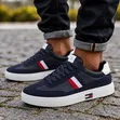 Vatu vya Tommy Hilfiger vya Kawaida vya Ngozi Vilivyofungwa - 3