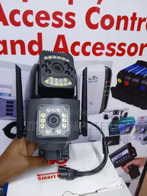 Kamera ya CCTV ya V380 Pro 4G Dual Lens yenye Smart Motion Alerts