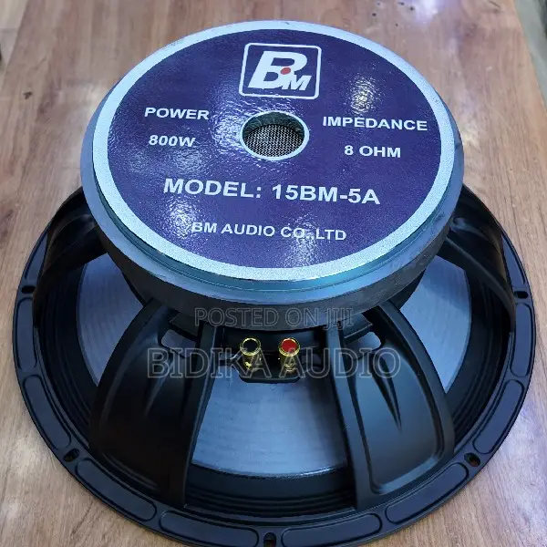 BM Audio 15bm-5a 15-Inch Woofer Professional - 1