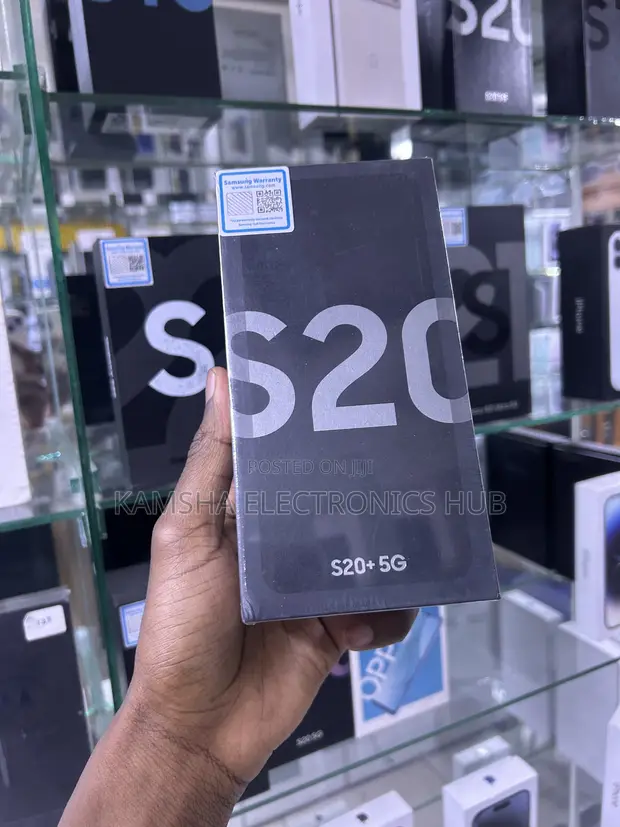 New Samsung Galaxy S20+ 128GB Black - 1