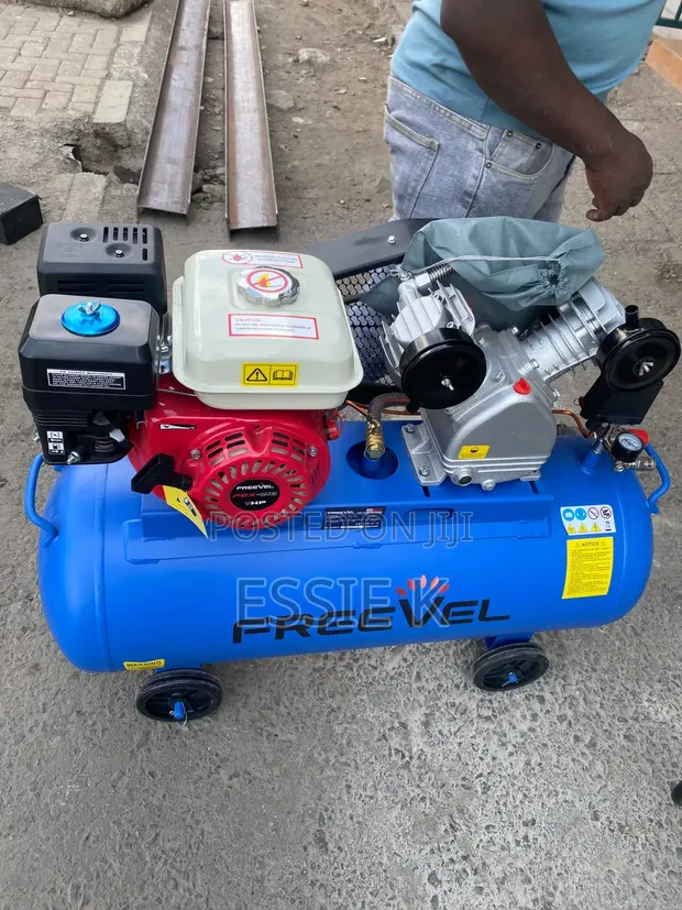 Maxmech 100L Heavy-Duty Petrol Air Compressor - 1
