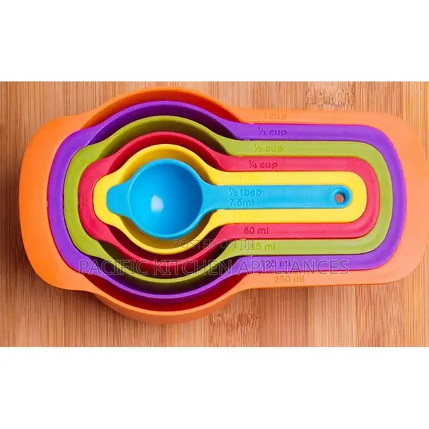 Set ya Vikombe 6 vya Kupimia - 1
