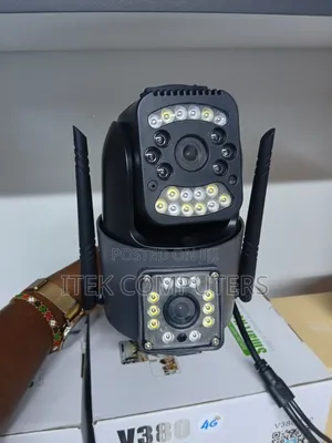 Kamera ya CCTV ya V380 Pro 4G Dual Lens kwa Usalama wa Mbali