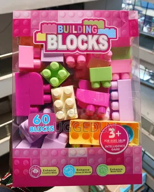 Lean Toys 60-Piece Building Blocks