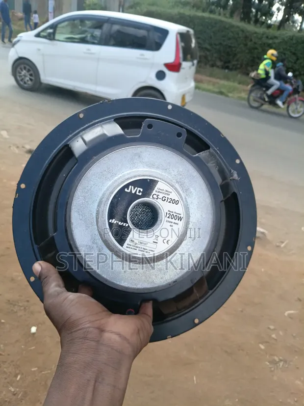 JVC 12-inch Bass Speaker (Iliyo tumika) - 1
