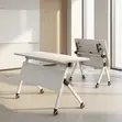 White Folding Training & Meeting Table - 3