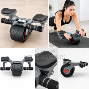 Ab Roller ya Gym Nyumbani na Msaada wa Kiwiko
