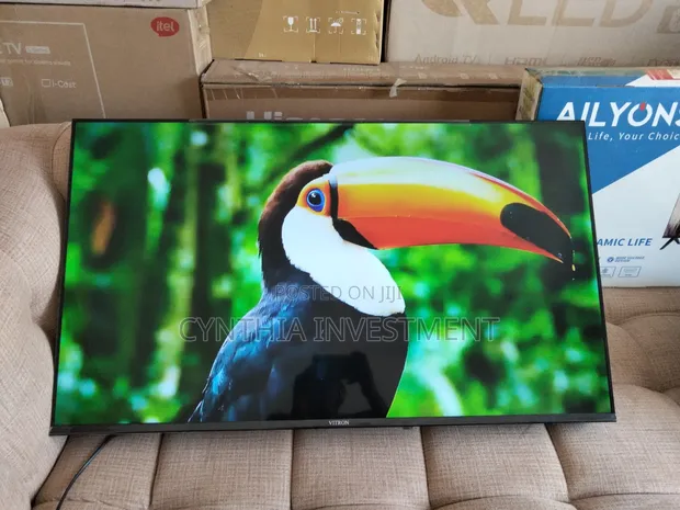 Vitron 43 Inch Smart Android Frameless TV - 1