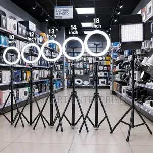 12 Inch LED Ring Light for Makeup & Video