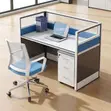 1-Way Office Workstation Table - 5