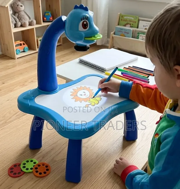 Educational Kids Art Drawing Projector Table - 1