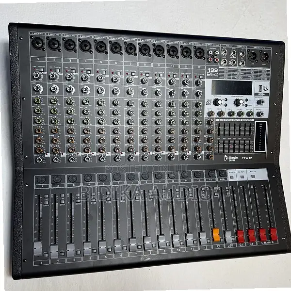 Thunder Sound TPW-12 Professional Powered Mixer - 1