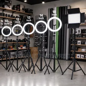 Portable LED Camera Light ya AC kwa Photography