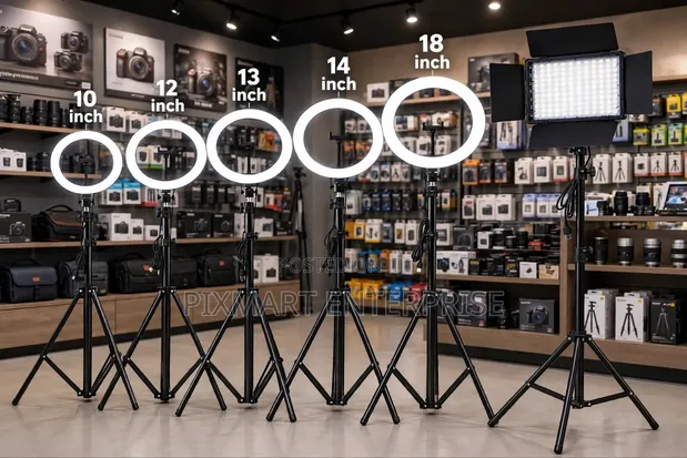 AC Powered LED Video Light for Camera & Studio - 1