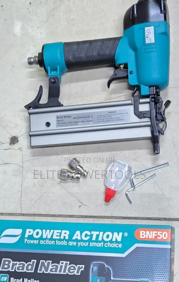 Power Action BNF50 18-Gauge Pneumatic Brad Nailer - 1