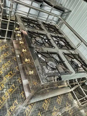 Commercial 6-Burner Gas Cooker