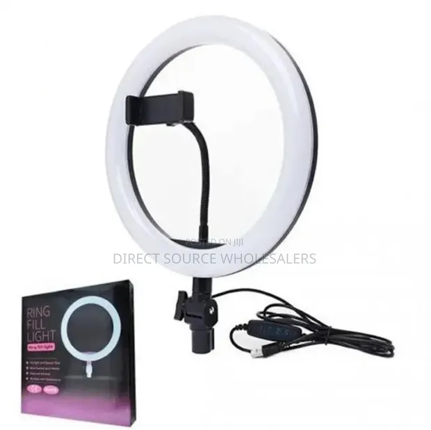 Ring Light ya Inchi 12 na Tripod Stand ya 2m - 1