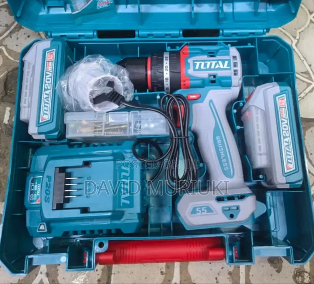 Total 20V Cordless Drill 55Nm - 1