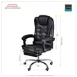 High Back Leather Office Chair | Ergonomic Home Office Chair - 2
