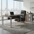 Executive High Back Leather Office Chair - 1