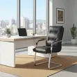 Executive High Back Leather Office Chair - 2