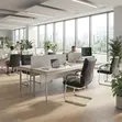 Executive High Back Leather Office Chair - 4