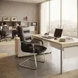 Executive High Back Leather Office Chair - 5