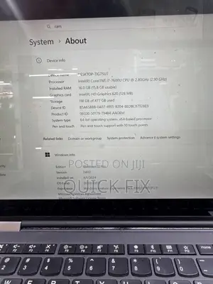 Lenovo ThinkPad X1 Yoga Laptop - 16GB RAM, 500GB SSD