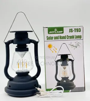 Portable Solar & Manual LED Lamp