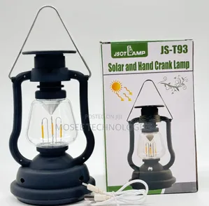 Multifunctional Solar Emergency Lantern with Hand Crank