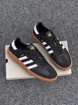 Viatu vya Adidas Samba vya Ngozi vya Kawaida - 4