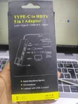 Adapta Mpya ya USB-C Hub 5-in-1 - 2