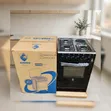 Euroken Standing Cooker 50x55cm - 3 Gas Burners & Electric Oven - 1