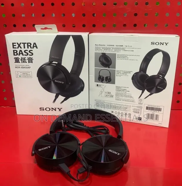 Headphones za Extra Bass Zinazotumia Waya (Generic) - 1