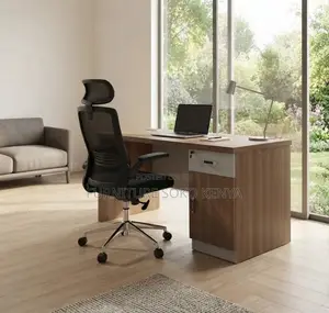 Executive Home Desk | Meza ya Kazi Rahisi ya 1400mm