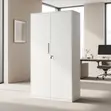 Steel 2-Door Lockable Office Storage Cabinet - 1