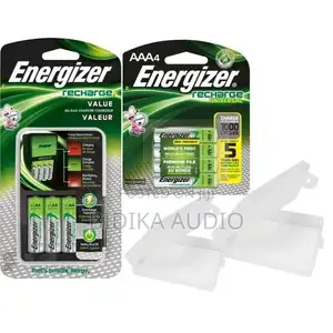 Energizer Batteries Pamoja na Charger