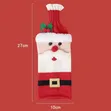 Christmas Wine Bottle Cover - Santa Claus Holiday Sweater - 3