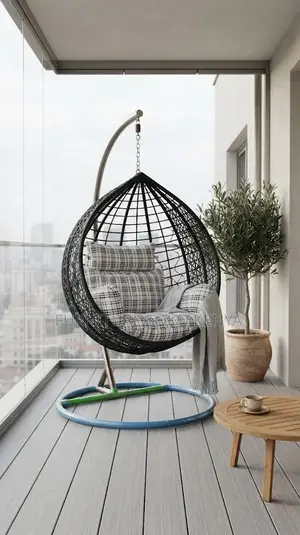Swinging Balcony Chair | Outdoor Hammock Seat