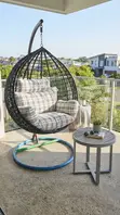 Swinging Balcony Chair | Outdoor Hammock Seat - 4