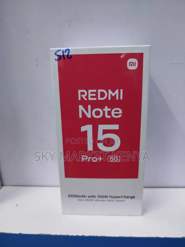 Xiaomi Redmi Note 15 Pro+ 512GB Mpya Nyeusi - 1