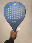 Padel Racket ya Fiberglass, Carbon & EVA Foam (320gms) - 4