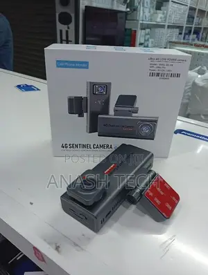 4G Dual Lens Dash Cam with GPS, Night Vision & Remote Monitoring
