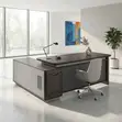 Executive L-Shape Office Desk | 1600MM | Kahawia - 2