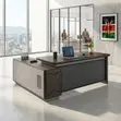 Executive L-Shape Office Desk | 1600MM | Kahawia - 4